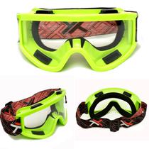 Oculos Motocross Trilha Enduro Proteçao Transparente Off Road Cross Country Rally Resistente Esport Oculos Motocross Trilha Enduro Proteçao Transparente Off Road Cross Country Rally Resistente Esport