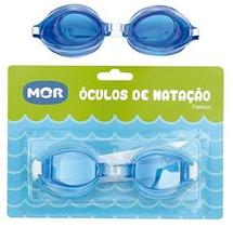 Oculos natacao fashion mor - azul