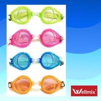 Oculos Natação Infantil Com Protetores Ouvido Summer Fun Wellmix