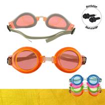 Óculos Natação Mergulho Praia Piscina Juvenil Criança Protetor Auricular 927