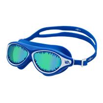 Óculos Natação Speedo Kidshark Azul Lente Espelhada Infantil