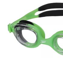 Óculos Natação Speedo Olympic Verde Lente Cristal Infantil