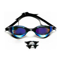 Óculos Natação treino competição Aqua Pro Espelhado Tryde piscina mar