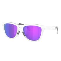 Óculos Oakley Frogskins Range XL Prizm Violet Matte Clear Óculos Oakley Frogskins Range XL Prizm Violet Matte Clear