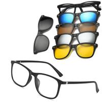 Óculos Ocolos Titanium Elegance 6Em1 Premium