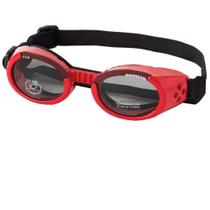 Óculos para cães Doggles ILS Large Red Shiny para proteção UV Óculos para cães Doggles ILS Large Red Shiny para proteção UV