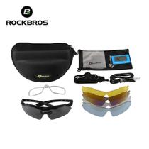 Óculos para ciclismo Mtb Speed esportes ao ar livre kit com cinco lentes mais case Óculos para ciclismo Mtb Speed esportes ao ar livre kit com cinco lentes mais case