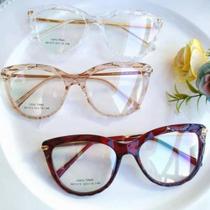 Óculos para Grau Óculos Diamante Nude