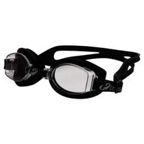 Óculos para Natação Vortex 4.0 Hammerhead Fitness Lentes Cristal - Preto - Silicone