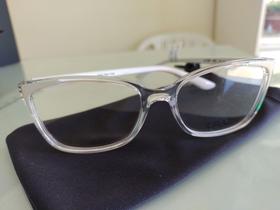 Óculos para receituário transparente com branco Óculos para receituário transparente com branco
