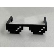 Óculos Pixel Estilo Games Divertido Unissex Óculos Pixel Estilo Games Divertido Unissex