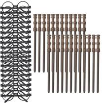 Óculos Pretos Col-Pary Wand Pencil para Festas - Pacote com 48 Unidades