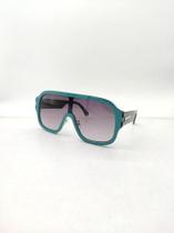 Óculos Prorider - Solar preto e azul com lente Fume