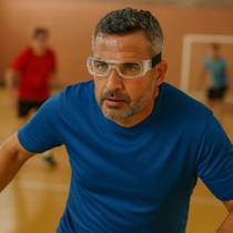 Óculos proteção-adulto para esportes ao ar livre aceita grau