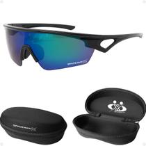 oculos Protecao Bike Uv400 Corrida Esportivo Ciclismo + case lente espelhada original vilão acetato presente oculos Protecao Bike Uv400 Corrida Esportivo Ciclismo + case lente espelhada original vilão acetato presente