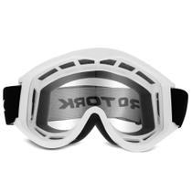 Óculos Proteção Motocross Pro Tork 788 Trilha Branco