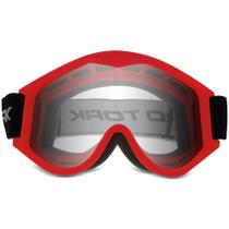 Óculos Proteção Motocross Pro Tork 788 Trilha Vermelho