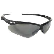 Óculos proteção nemesis preto com lentes pretas espelhadas esportivo balístico paintball esportivo resistente