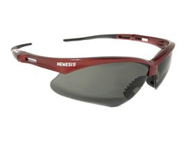 Óculos proteção nemesis vermelho lentes pretas esportivo balístico paintball esportivo resistente a impacto ciclismo