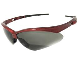 Óculos proteção nemesis vermelho lentes pretas esportivo balístico paintball resistente a impacto ciclismo - JACKSONS