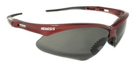 Óculos proteção nemesis vermelho lentes pretas esportivo balístico paintball resistente a impacto ciclismo