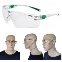 Oculos Protecao Segurança Epi Uv Anti Embacante Ca Esportivo Paintball Antirrisco Fume Transparente - Univet 506U