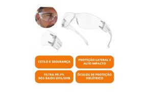 Oculos Protecao Summer Incolor Delta Plus