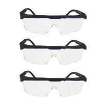 Óculos proteção vision 3000 3m kit 3 peças