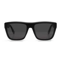 Óculos Qix Skate 06 de Sol Masculino Feminino Plástico Preto Lente Escura Quadrado
