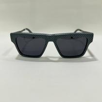 Oculos quadrado 13ree fibra de carbono cinza polarizado