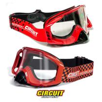 Óculos Quantum N Vermelho/Preto Off Road Motocross Veloterra Enduro - Circuit Óculos Quantum N Vermelho/Preto Off Road Motocross Veloterra Enduro - Circuit