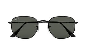 Óculos Ray-Ban Rb3548Nl 002 58 Hexagonal Preto Lente Verde Óculos Ray-Ban Rb3548Nl 002 58 Hexagonal Preto Lente Verde