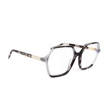 Óculos Receituário Feminino Quadrado Marrom M - 55mm x 49mm