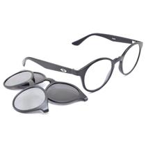 Oculos Redondo C/ 2 Frente Solar Espelhada Armação Smart 985 Oculos Redondo C/ 2 Frente Solar Espelhada Armação Smart 985