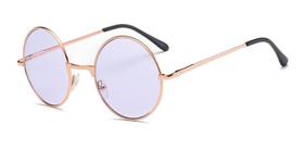 Óculos Redondo John Lennon Dourada Varias Cores