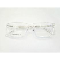 ÓCULOS RETANGULAR SUPER PREMIUM 100% ACETATO PARA GRAU Cor:Transparente