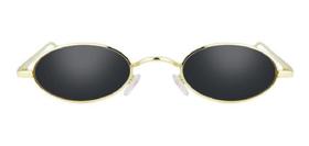 Óculos Retro Pequeno Sol Vintage Proteção Uv400 Oval