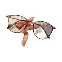 Óculos Retro Unissex Redondos Com Bloqueio De Luz Azul, Moda Para Uso Em Computador Para Homens E