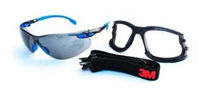 Óculos Segurança 3M Solus 1000 Incolor Tira Elástica E Hastes Removíveis