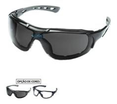 Oculos Segurança Ca Proteçao Epi Uv Antirisco Antiembaçante Trabalho Hospitalar Balístico Esportivo - STEELFLEX