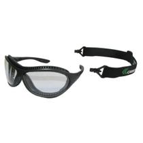 Oculos Segurança Incolor Haste Removível E Elástico Spyder