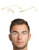 Oculos Sem Aro Para Grau Masculino Balgriff Classico Leve