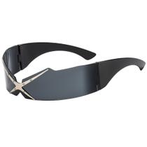 Óculos Shield Eyewear, peça única futurista para festas Óculos Shield Eyewear, peça única futurista para festas