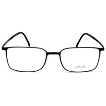 Óculos Silhouette Masculino Preto Titanium SPX 2884 40 6054 54