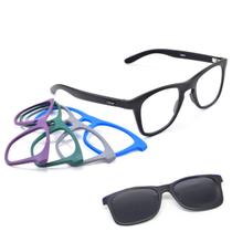 Oculos Smart Armação Troca Frentes Infantojuvenil 938 Kit2