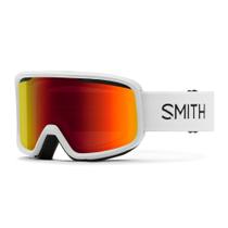 Oculos Snow Adulto Frontier Branco Amarelo Espelhado - Smith Oculos Snow Adulto Frontier Branco Amarelo Espelhado - Smith