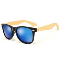 Óculos Sol Armação De Madeira De Bambu Varias Cores - Vinkin