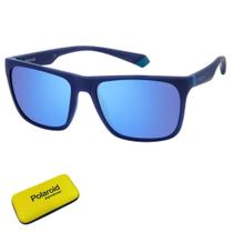 Óculos Sol Espelhado Masculino Polaroid Pld 2141/S Vgl 565X Óculos Sol Espelhado Masculino Polaroid Pld 2141/S Vgl 565X