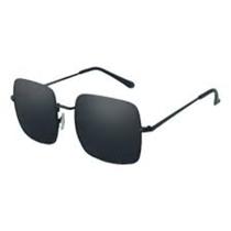 Óculos Sol Feminino Masculino Quadrado Preto Uv400 Retro - FreeStar
