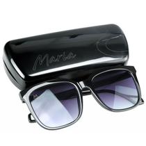 oculos sol feminino proteção uv praia quadrado vintage + case preto qualidade premium moda original estiloso oculos sol feminino proteção uv praia quadrado vintage + case preto qualidade premium moda original estiloso